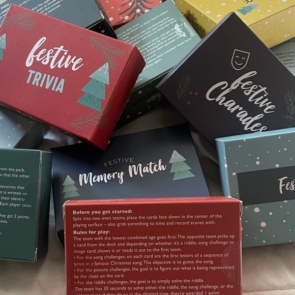 12 Days of Christmas Game Box Set Family Activity for all Ages Year Round - Picture 6 of 10